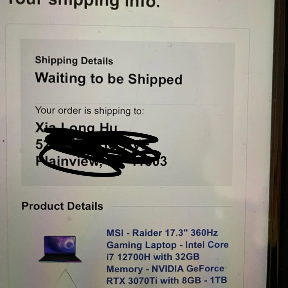 MSI - Raider 17.3